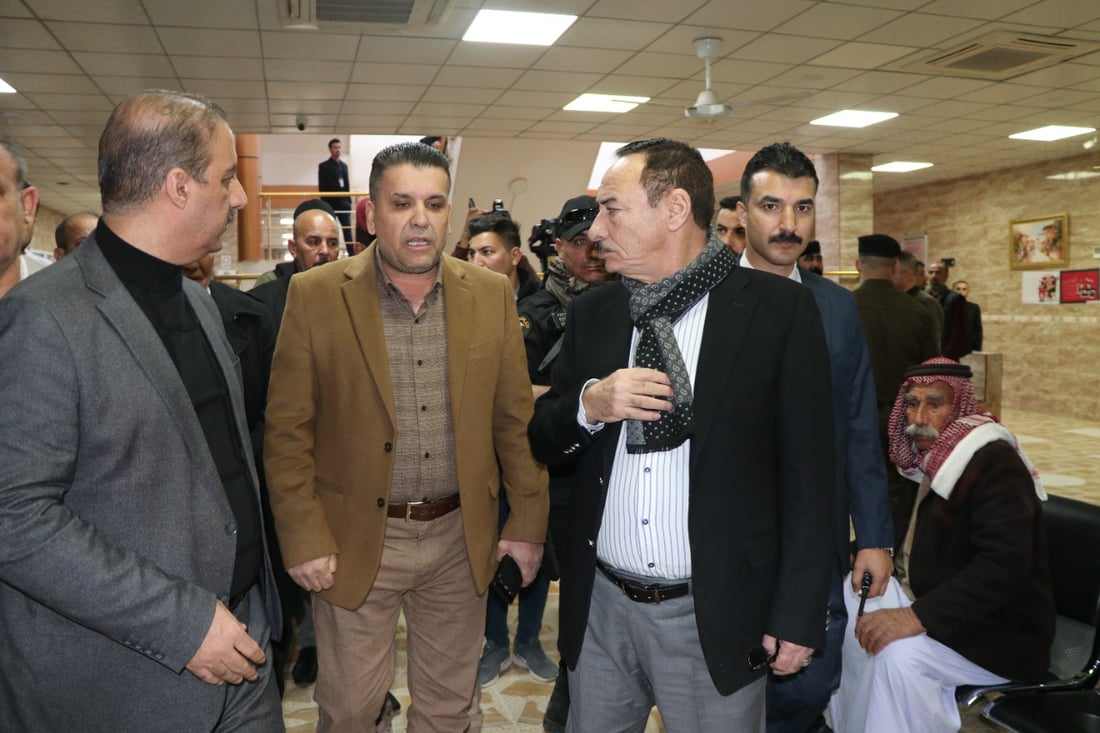 صور: المحافظ في سنجار.. والمدينة تفتح أمامه صندوق المشاكل وموانع عودة السكان
