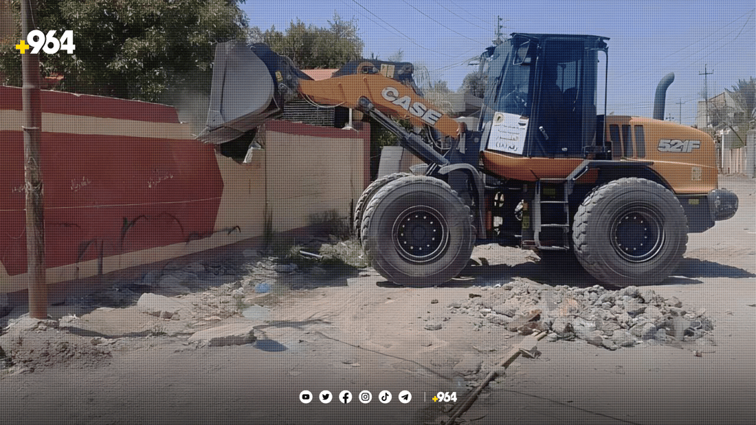 سەرەڕای ئەوەی تاپۆیان هەیە بەشێک لە خانووەکانیان روخێندرا