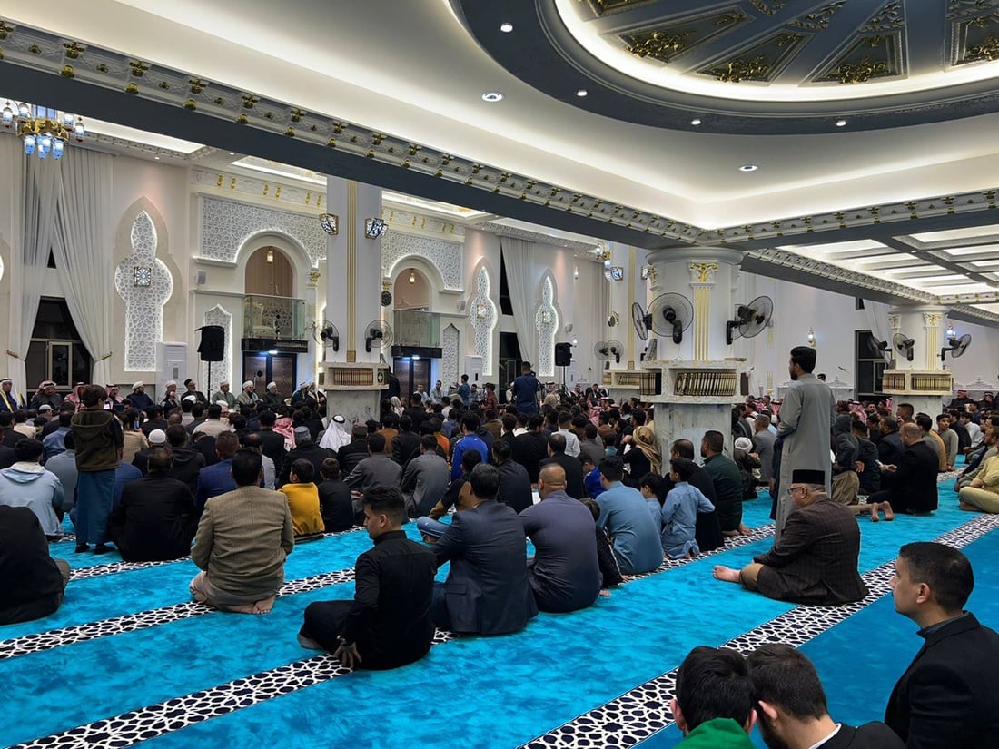 صور: الأنبار تعيد افتتاح جامع الإمام علي بتبرعات أهالي آلبوبالي