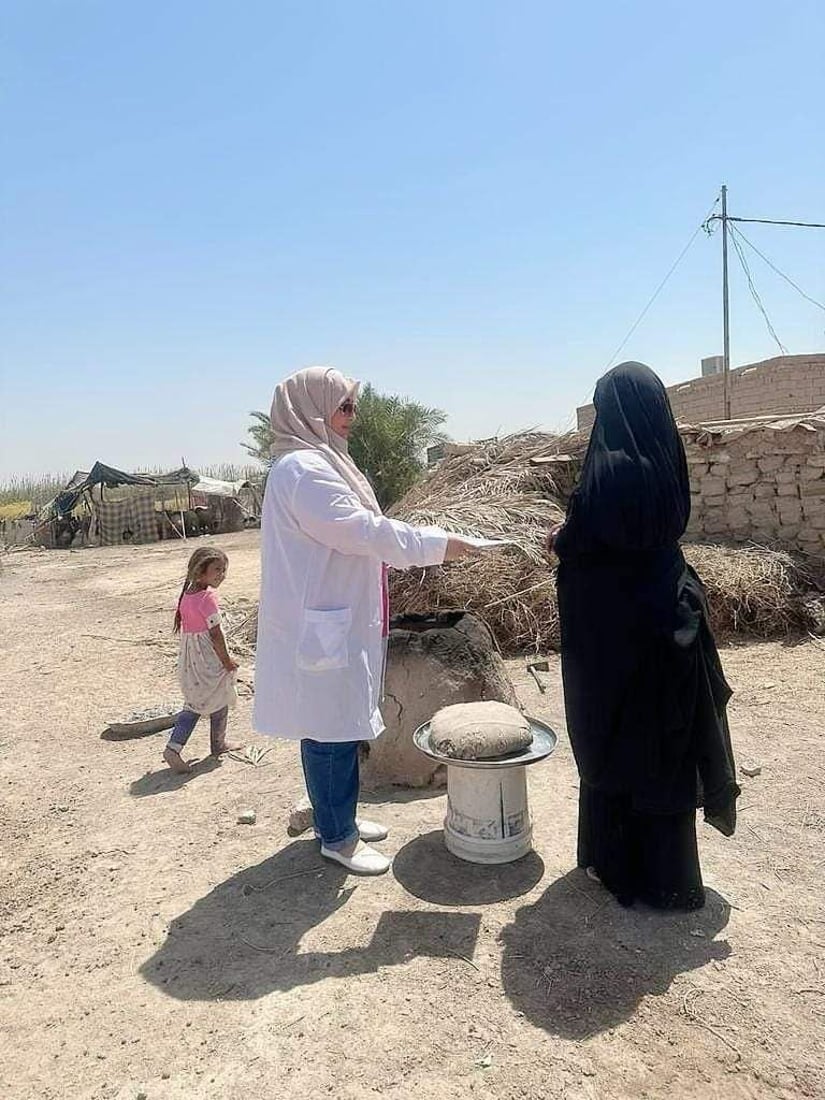 صور: إصابات النساء بالنزفية أعلى في المثنى والتقاليد تعرقل حملات التوعية