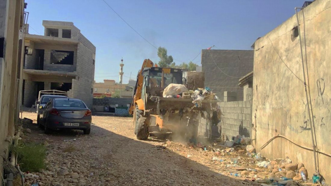 لە هەڵمەتێکی دوو رۆژەدا زیاتر لە 100 تۆن خۆڵ و خاشاک کۆکرایەوە