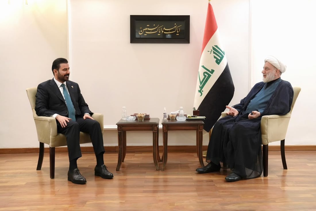 بعد لقاء الحكيم.. الزيدي يتوجه إلى مكتب همام حمودي لمناقشة الوضع الاقتصادي