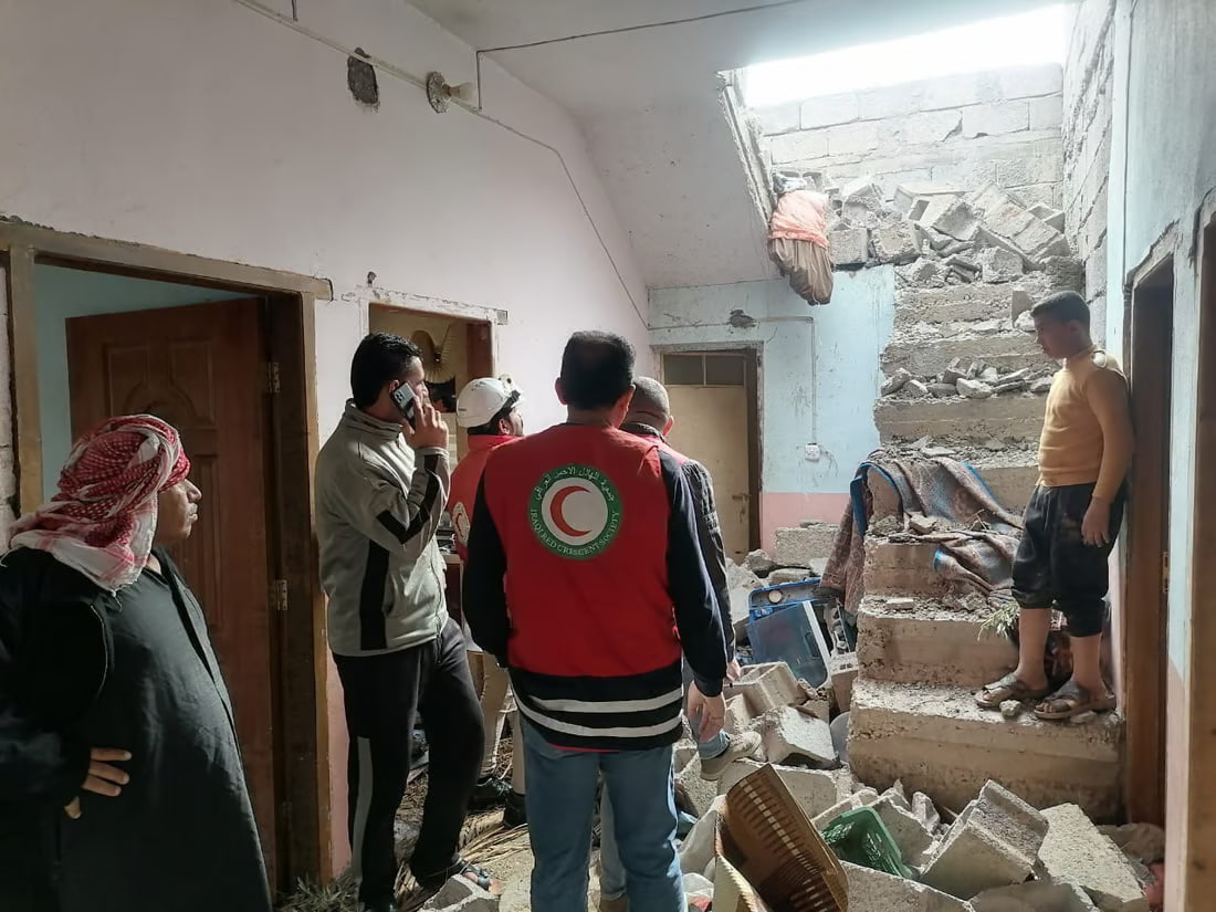 Iraqi Red Crescent: Rain and storms damage 50 homes and a school