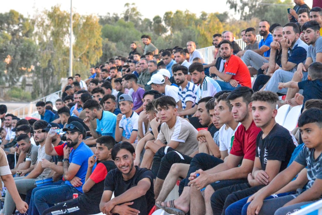 تلعفر يسحق سنوني سنجار برباعية نظيفة ويتوج بلقب رواد غرب نينوى (صور)