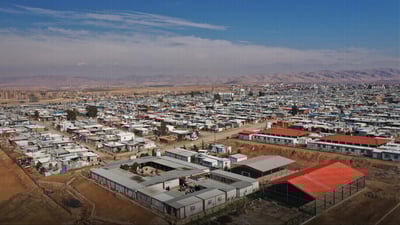 هێشتا هه‌زاران په‌نابه‌رى سوورى له‌ كه‌مپه‌كانى دهۆك ماون