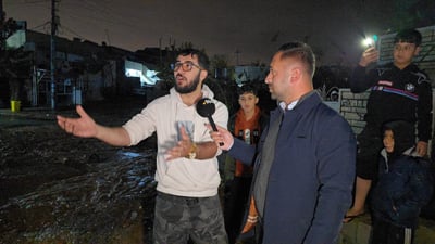 لە گوندی خێوەتەی سلێمانی ئاو چووەتە ناو ماڵانەوە