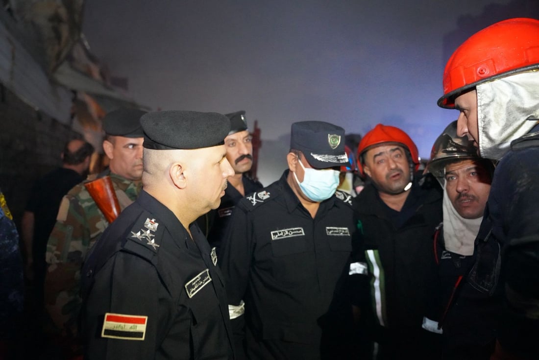 أخيراً السيطرة على حريق الطالبية والدفاع المدني يطالب بالتحقيق (صور)