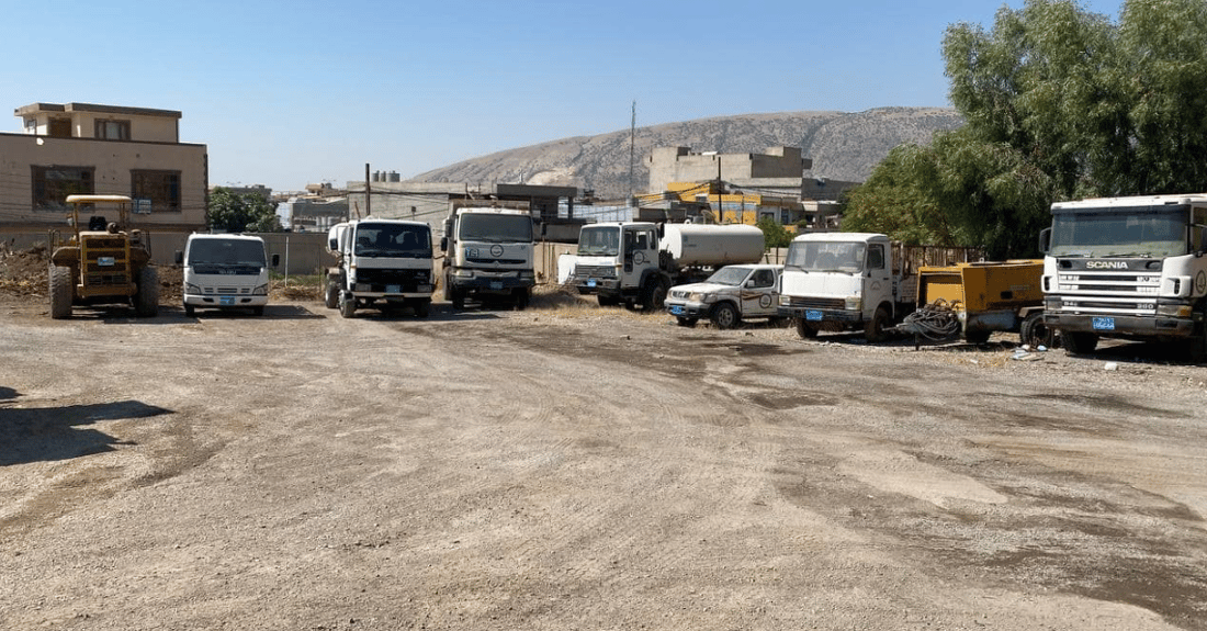 لە کۆی 30 ئۆتۆمبێلی گەورەی شارەوانی دەربەندیخان 20ـیان لەکار کەوتوون