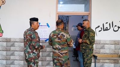 Turnout reaches 60% in Iraq’s special voting, commission says