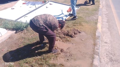 پۆستەرەکانی بانگەشە زیانیان بە تۆڕەکانی ئاوی کەرکوک گەیاندووە