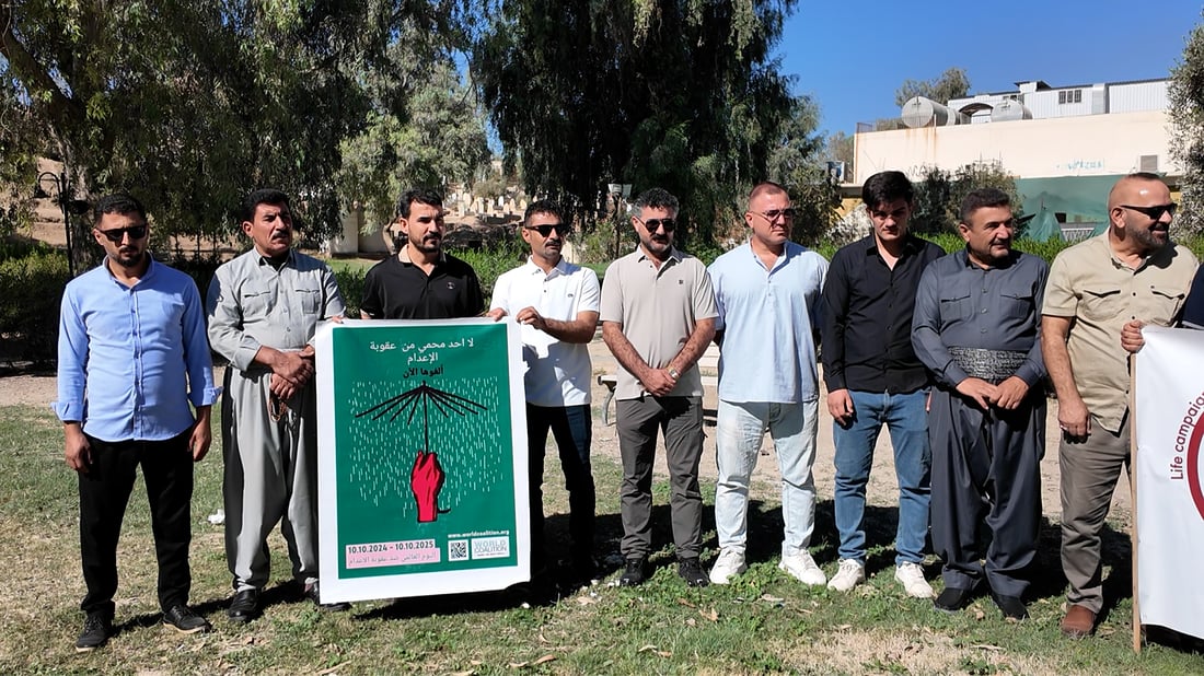 Kirkuk activists call for end to executions as Iraq records sharp rise in death penalty cases