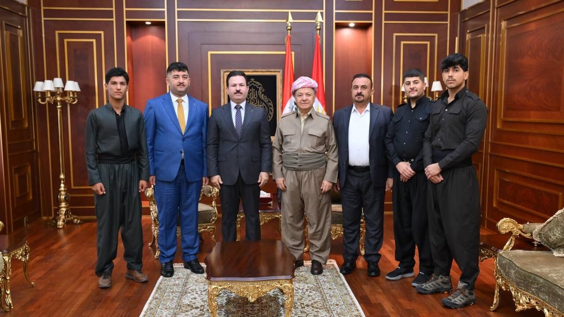 Barzani meets Kurdish youth assaulted on election day in Tuz Khurmatu