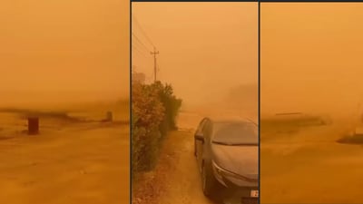 هەوای کەرکوک گەیشتە ئاستێکی مەترسیدار و نزیکەی 100 کەس داخلی نەخۆشخانە کران