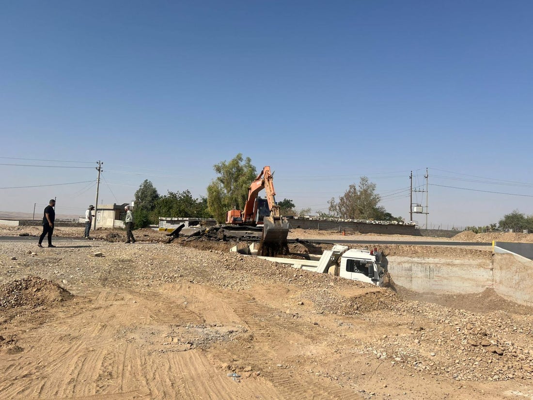 رێگای رزگاری بۆ گوندی کارێزە لە گەرمیان داخراوە