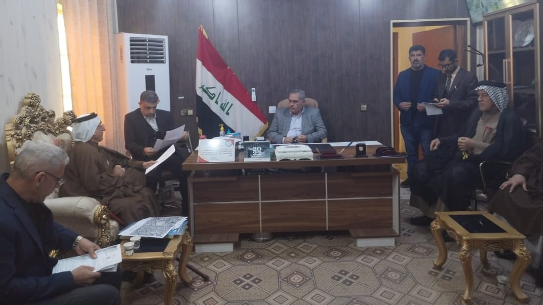 مطالبهم على طاولة العيداني.. وساطة عشائرية تنهي إضراب العمال في الهوير