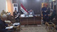 مطالبهم على طاولة العيداني.. وساطة عشائرية تنهي إضراب ا...