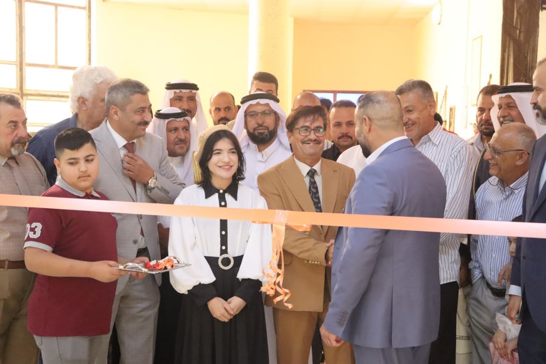 ناريمان العبيدي من حديثة.. عمرها 18 عاماً لكن الجميع وقف يتأمل أعمالها (صور)