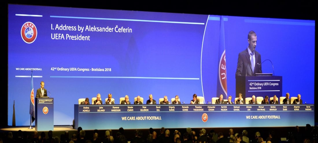 ئه‌نجومه‌نێكی گه‌وره‌ بۆ تۆپی پێی ئه‌وروپا دامه‌زرا