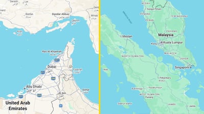 ترامب سيعامل هرمز مثل بحر الصين الجنوبي ويثبت البوارج هنا.. قراءة الهاشمي