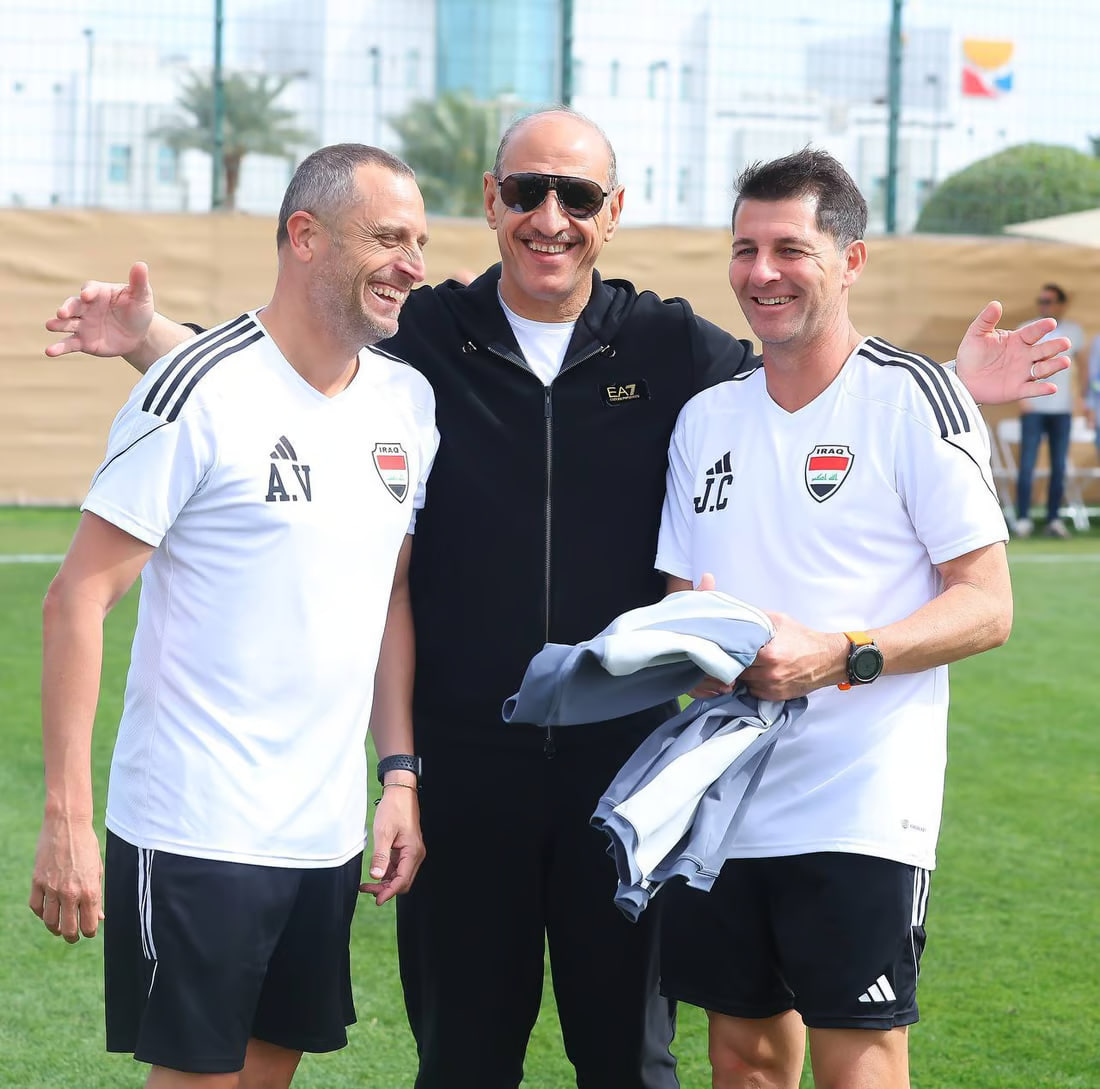 Photos: Iraqi football team gears up for Asian Cup round of 16