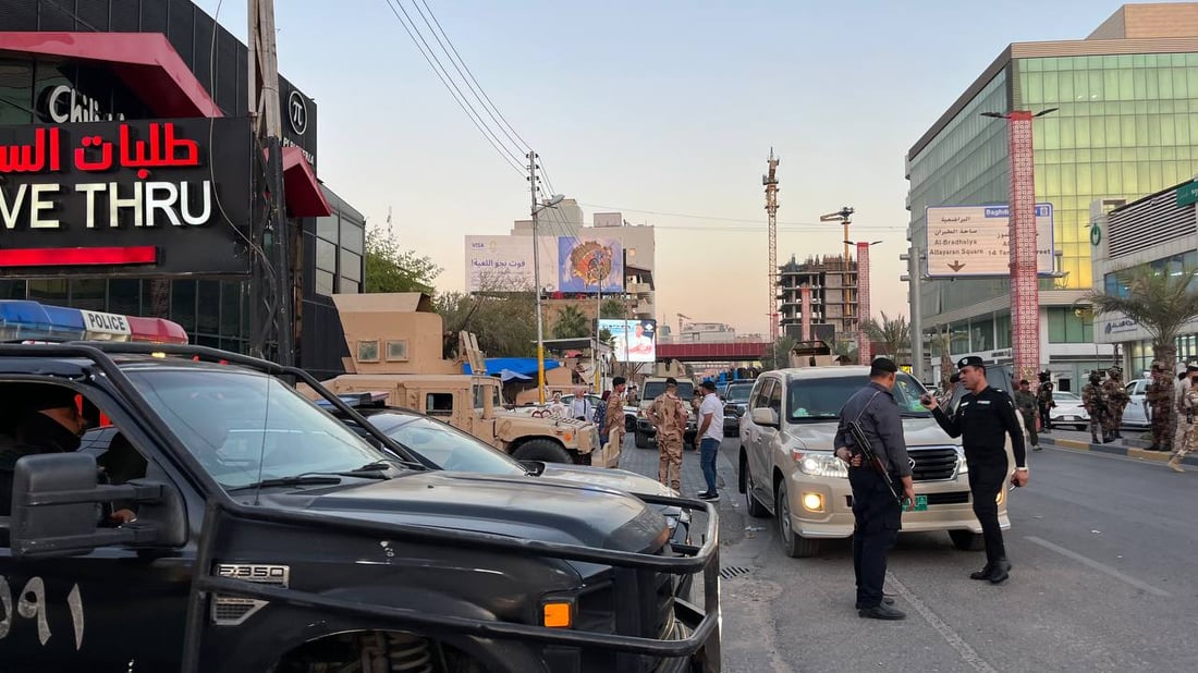 صور من قلب البصرة: انسحاب المجاميع من محيط “جلي هاوس” بعد وصول قوات الأمن