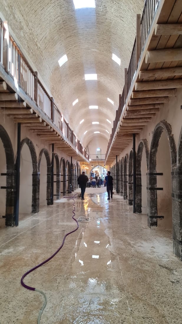 نۆژەنكردنەوەی بازاڕی قەیسەری هەولێر کۆتایی هات