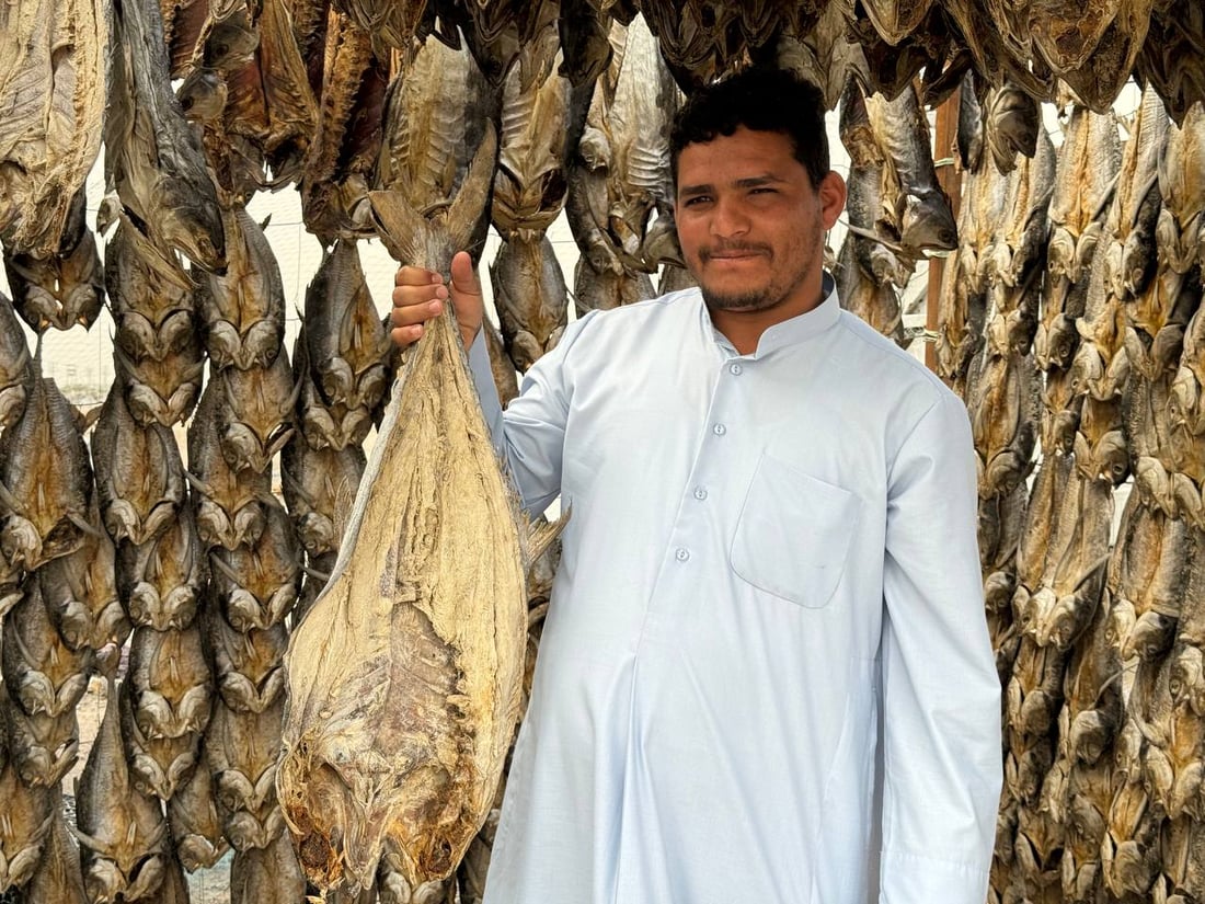 البصرة: مشاهد مدهشة تربك السفن والنساء.. بدأ تجفيف السمك و”عيد المسموطة”