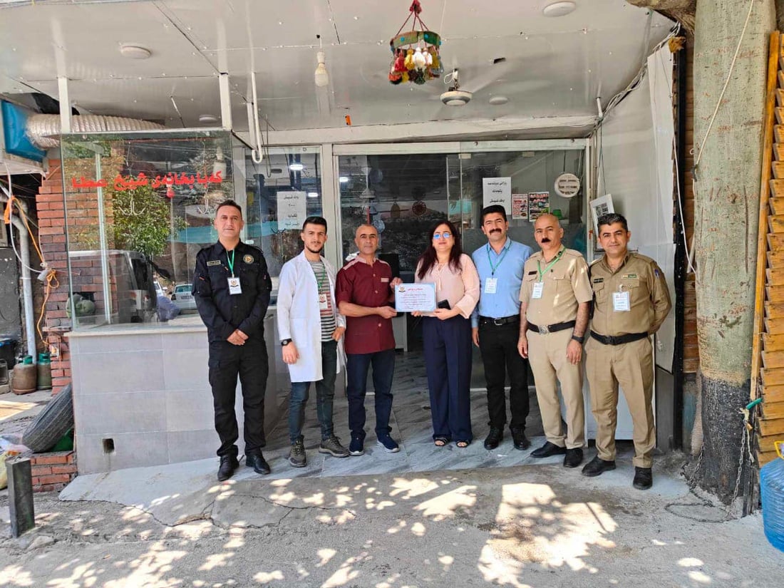 لیژنەکانی هەڵەبجە سێ چێشتخانەیان بە دڵ بوو سوپاسیان کردن