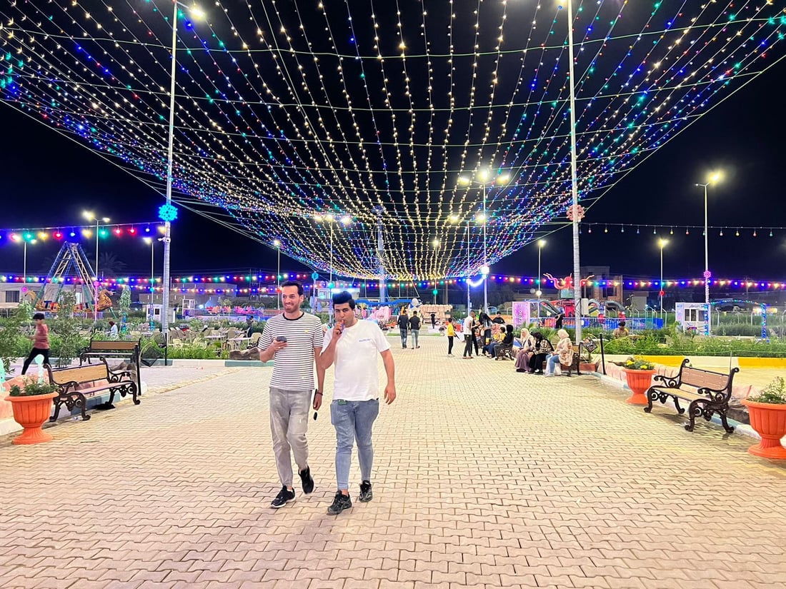 صور من افتتاح أكبر مدينة ألعاب في شهربان: لن نذهب هذا العيد إلى بعقوبة