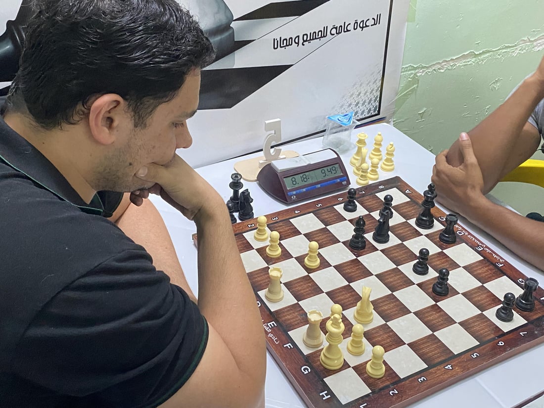 الناصرية تستعد لعبادان والكويت.. منافسات شطرنج بنظام “رابد” المحفز (صور)