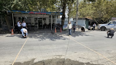 قرب المساجد والمدارس والأسواق.. تأهيل ممرات لعبور المشاة في شقلاوة (صور)