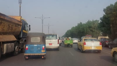 محاضرات الطلاب ومواعيد الموظفين تتأخر بسبب اختناقات طريق بصرة – عمارة