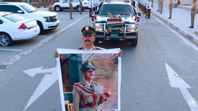 به‌ مه‌راسیمێكی تایبه‌ت خوێندكاره‌كه‌ى کۆلێژی سەربازی قەڵاچوالان به‌ خاك سپێردرا