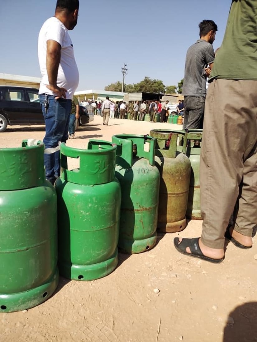 14 رۆژە قەیرانی غاز لە کۆیە بەردەوامە