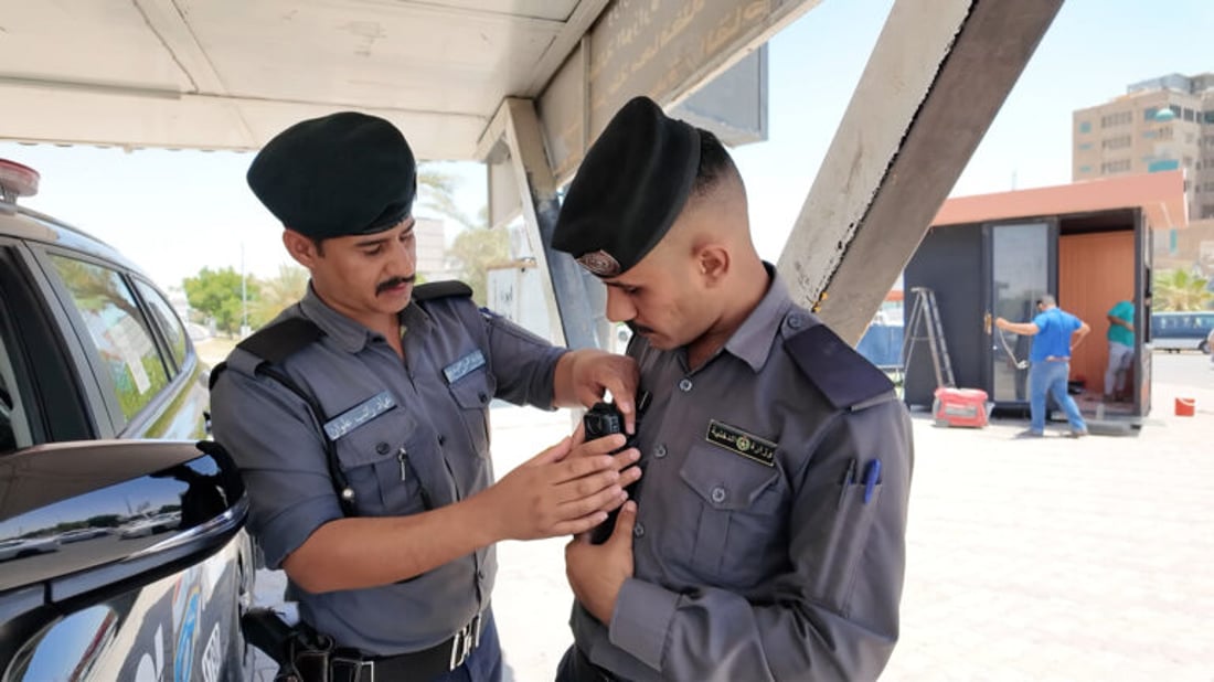Najaf police begin using body cameras in push for ‘rights of citizens and officers alike’