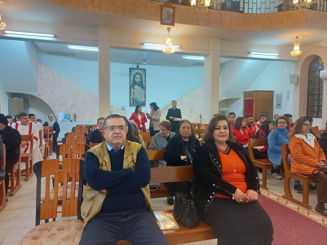 صور: كنيسة “مار بولس” في الزعفرانية تقيم مراسم “الذبيحة الإلهية”