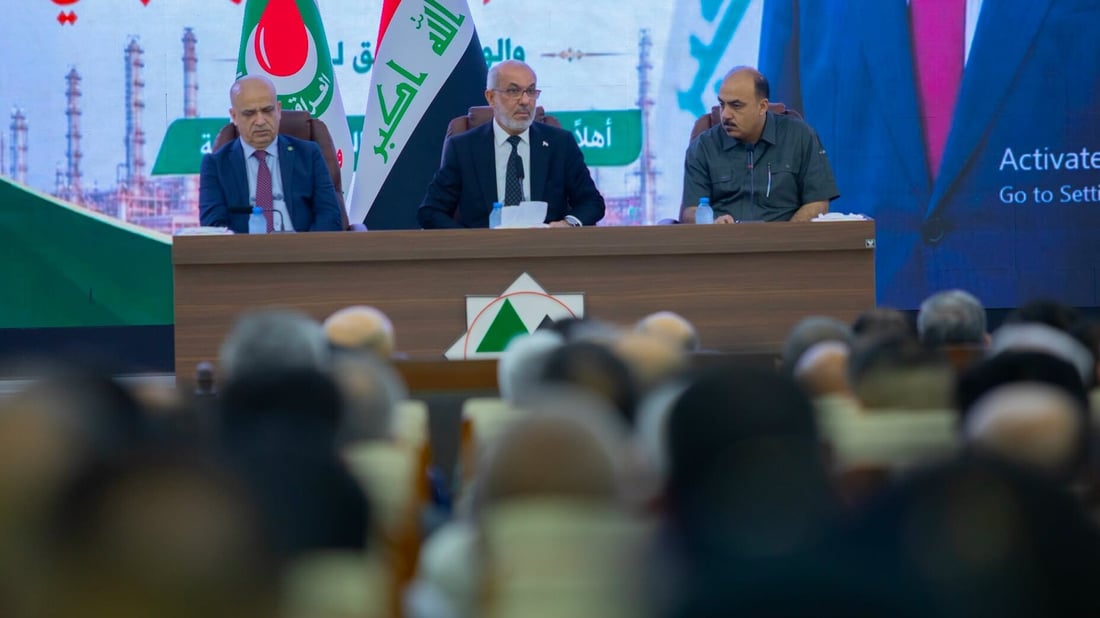 وزير النفط من بيجي: لن نقف متفرجين أمام هدر المال العام