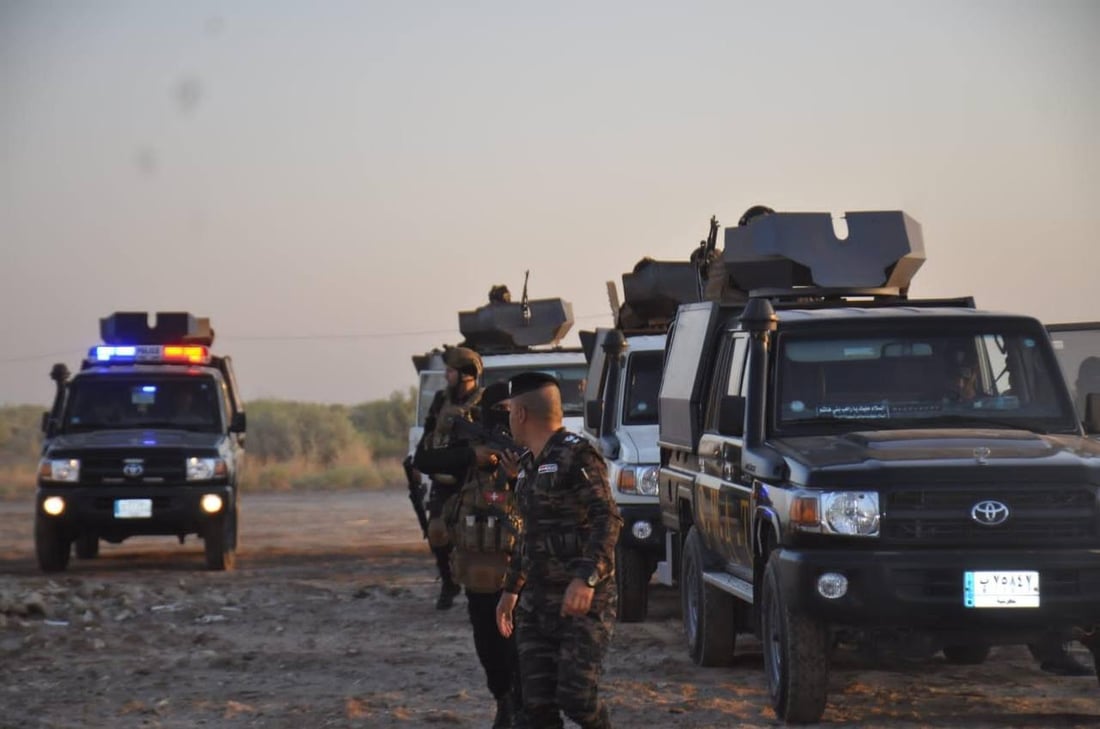 صور من الديوانية: انتشار كثيف لقوات الأمن في الشافعية واعتقال 3 مطلوبين