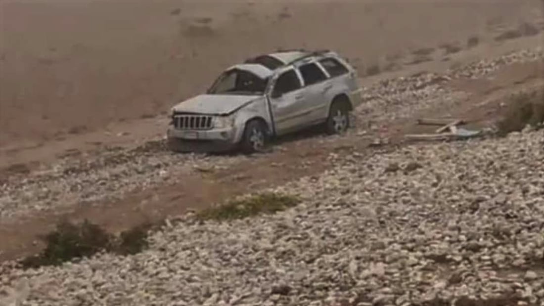 ضباب ديالى يقلب “جيب”.. إصابة 6 أشخاص على طريق بحيرة حمرين