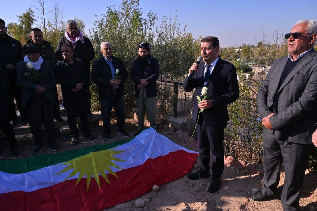 تەرمى هونەرمەند خەلیل وەندی بەخاكسپێردرا