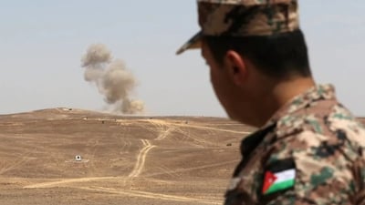 القوات الأردنية تصد 13 بالستياً  و36 مسيرة