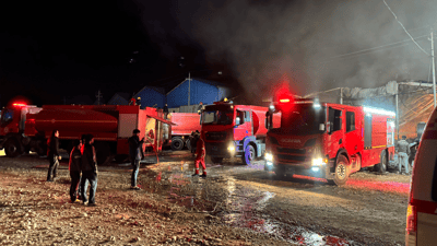 ئاگری کارگەکەی کەسنەزان کۆنترۆڵکراوە