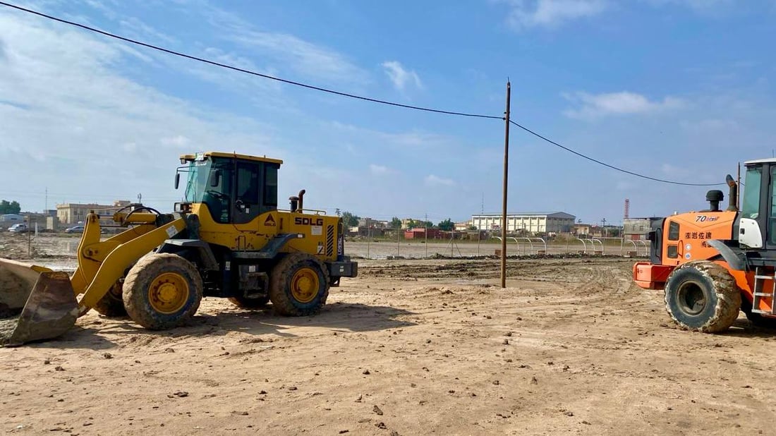صور: شركة بريطانية تنفذ مشروع البنى التحتية في 9 أحياء شمالي البصرة
