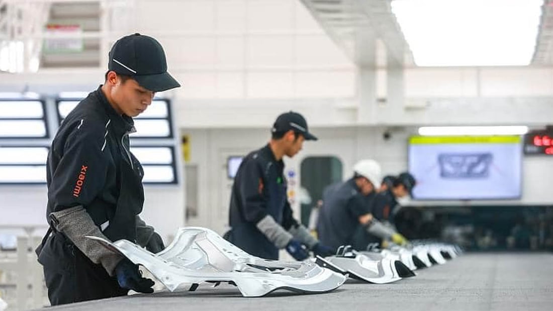 کۆمپانیای شیاومی چینی بە 76 چرکە دەتوانێت ئۆتۆمبێلێکی کارەبایی دروست بکات