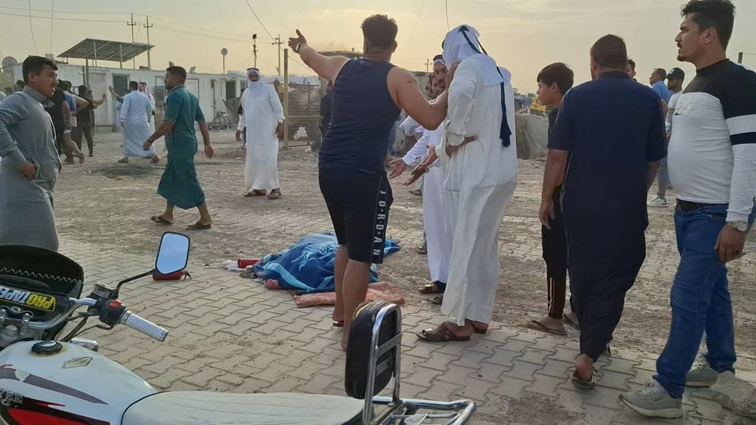 فاجعة في موكب زفاف وسط كركوك.. مصرع الأب حرقاً وإصابة زوجته وبناته بحادث سير