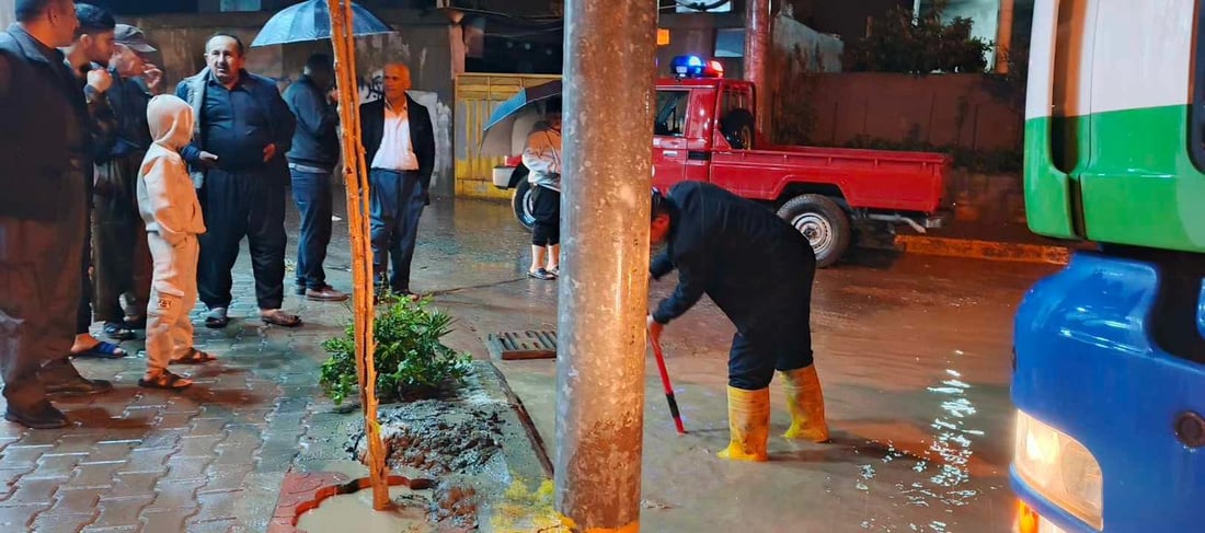 ئەمشەو سێ حاڵەتی لافاو لە سنووری ئیدارەى راپەڕین هەبووه‌