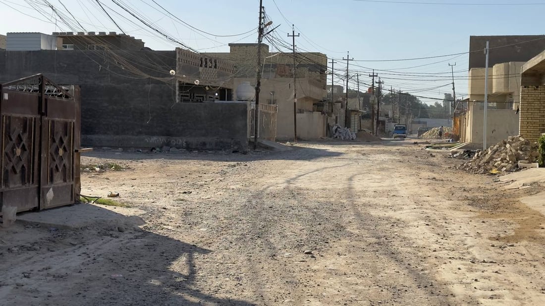 صور من حي الجواهري في الزعفرانية.. منطقة خارج تغطية الخدمات والمرشحون اختفوا