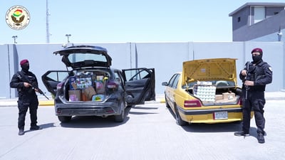 Erbil Asayish forces seize illegal Amoxicillin, banned ‘weight loss’ tea