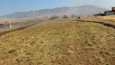 لە ناحیەی بنگرد ئاگرێکی گەورە کەوتووەتەوە و بەرگریی شارستانیشی لێ نییە