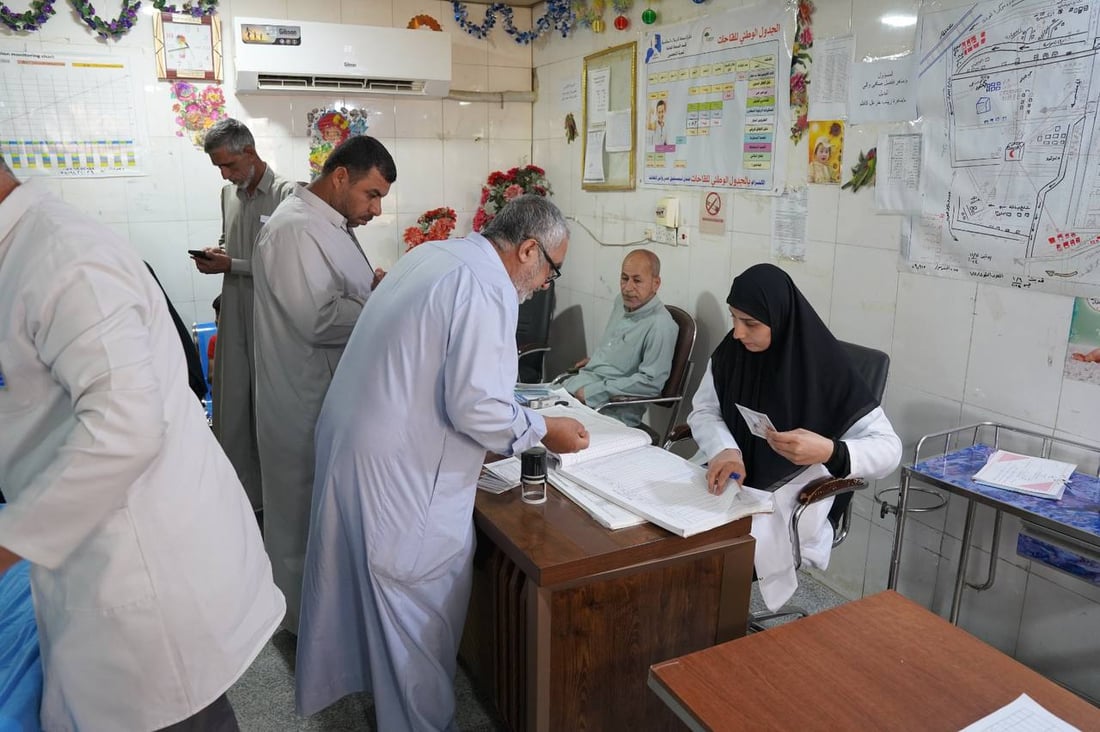 كربلاء تبدأ لقاح الحجاج المشمولين بأداء الفريضة هذا العام